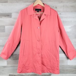 Vintage Regent Park Coral Mid Length Parka Women's Size Medium